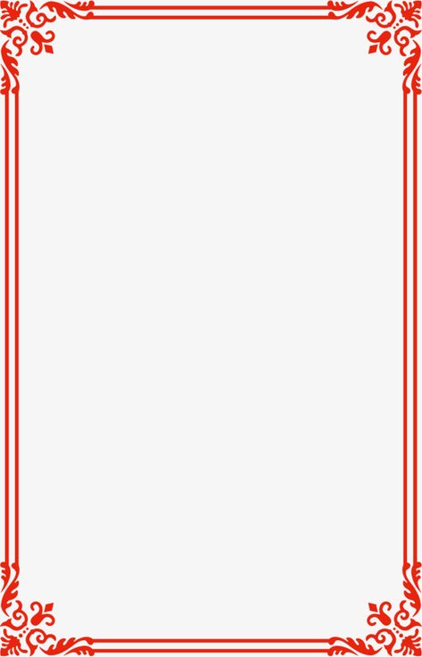 Border Line Png, Red Border Design, Line Border Png, Picture Borders, School Border, Clip Art Frames Borders, Wedding Borders, Line Border, Border Vector