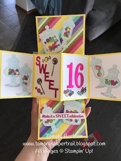 Twist Pop, Teen Party Games, 17th Birthday Gifts, 16th Birthday Card, Sweet 16 Gifts, Girl Birthday Cards, Paper Trail, Sweet 16 Parties, 16th Birthday Party