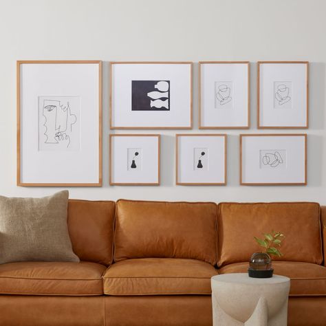 Photo Wall Behind Couch, Small Woods Pictures Living Room, Gallery Wall Above Sofa, Pictures Behind Couch, Gallery Wall Over Couch, Gallery Wall Above Couch, Picture Wall Layout, Art Over Couch, Wall Behind Sofa