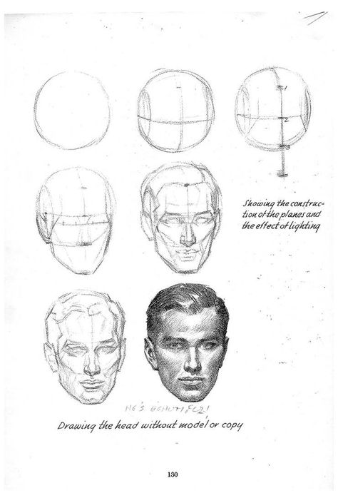 Andrew Loomis, 얼굴 드로잉, Drawing Tutorial Face, Head And Shoulders, 얼굴 그리기, Drawing Heads, Anatomy Sketches, Drawing Studies, 캐릭터 드로잉