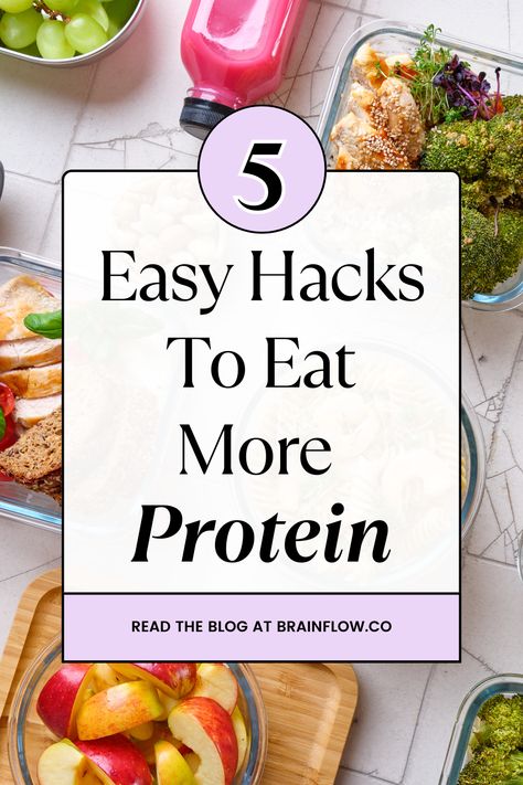 Need a protein boost? These 5 easy hacks make it simple to add more protein to your meals—without any complicated recipes! Perfect for staying full and fueling your goals. Click to check out these protein-packed tips and save this pin for a quick meal upgrade! Eat More Protein, Complicated Recipes, Easy Hacks, More Protein, Health Hacks, Quick Meal, Joe Rogan, Muscle Mass, Building Block