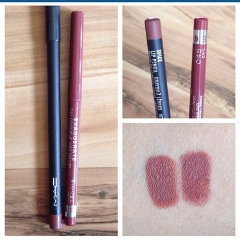 MAC Spice and Rimmel Epic ...perfect dupe Mac Make Up, Mac Spice, Makeup Materials, Mac Lip, Student Room, Beauty Corner, Popular Instagram, High End Makeup, Makeup Swatches