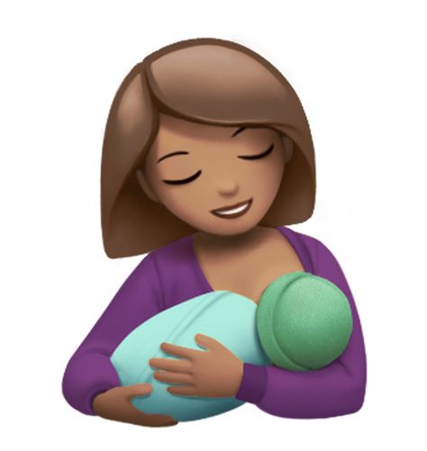 There's Finally an Emoji For Moms Who Breastfeed World Emoji, Images Emoji, World Emoji Day, New Emojis, Breastfeeding Positions, Girl Emoji, Emoji Backgrounds, Emoji Stickers, Apple New