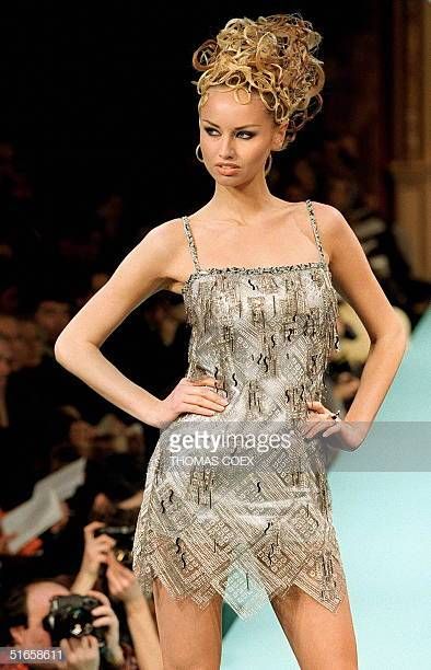 Adriana Sklenarikova, 1998 Couture, Libra Rising, Soccer Star, Soft Dramatic, Vintage Dance, 90s Runway, Vintage Runway, 90s Models