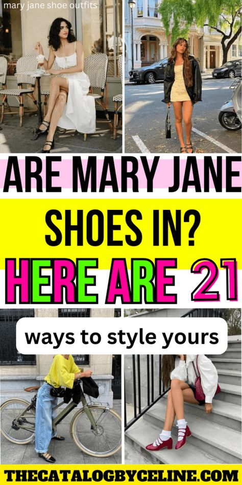 Mary Jane Shoes Outfit Jeans, Mary Jane Outfit Ideas, Mary Jane Shoes Outfit Dr Martens, Platform Mary Janes Outfit, How To Style Mary Janes, Outfits With Mary Janes, Shoes Outfit Ideas, Mary Jane Outfit, Mary Janes Outfit