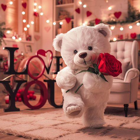 Imprimibles Paw Patrol, Teddy Bear Pics, Cute Teddy Bear Pics, Bear Pics, Comedy Wildlife Photography, Cute Wallpapers For Android, Bear Standing, Couple Mignon, Love Rose Flower