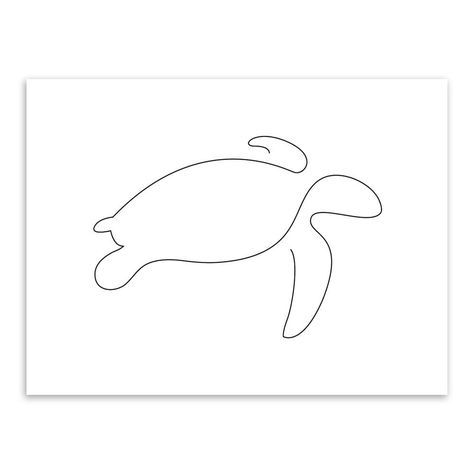 Turtle Abstract, Small Turtle Tattoo, Turtle Outline, Watercolour Tattoo Men, Evolution Tattoo, Beach Turtle, Sea Turtle Watercolor, Sea Turtle Tattoo, One Line Tattoo