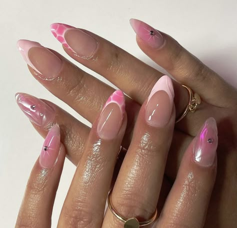 Mix Match Nails, 2024 Nails, Girly Acrylic Nails, Classy Acrylic Nails, Cute Nail Ideas, Her Nails, Nail Sets, Short Acrylic Nails Designs, New Nails