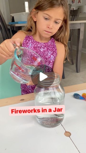 Fireworks In A Jar, Kids Art Poster, Jar Saving, Liquid Food, Water Watch, Childcare Activities, Kids Bedroom Design, Into The Water, Kids Room Organization