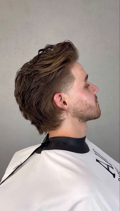 Top 50 Trendy & Cool Men's Fade Haircuts: Detailed Gallery | 50 Best Fade Haircuts for Men (Detailed Gallery) | Aesthetic Hairstyles For Men Oval Face Hairstyles Mens Long, Curly Hair Men Haircut Mullet, Baseball Flow Haircut, Hire Style Men Hair, Men Mullet Hairstyle, Cowboy Haircut Men, Faded Mullet Men, Low Fade Long Hair, Long Fade Haircut