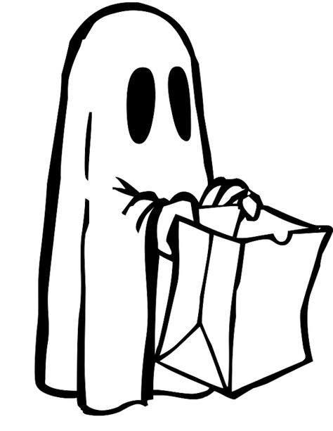 Desenhos de Halloween para colorir: + de 50 atividades de Dia das Bruxas Ghost Coloring Pages, Ghost Coloring, Cute Halloween Drawings, Candy Coloring Pages, Ghost Halloween Costume, Ghost Drawing, Vintage Halloween Costume, Ghost Costume, Ghost Pictures