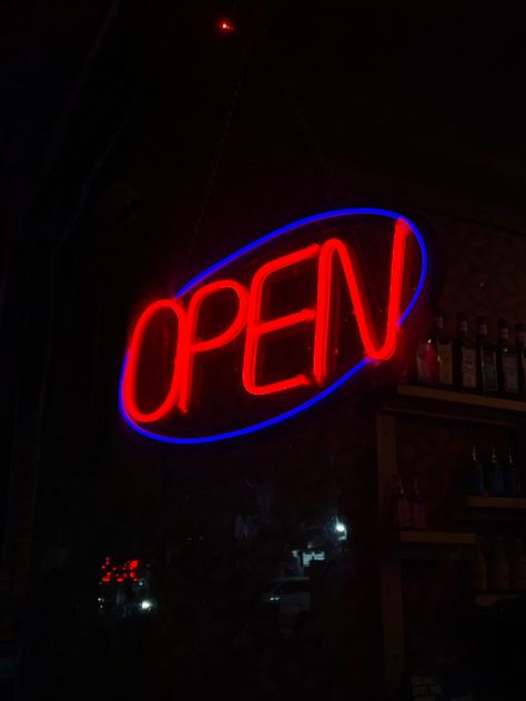 Neon Open Sign Aesthetic, Open Sign Aesthetic, Open Aesthetic, Manifesting Aesthetic, Chicken Artwork, Art Facts, Open Neon Sign, Neon Open Sign, Golden Chicken