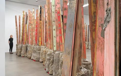 Phyllida Barlow - Hauser & Wirth/Tate Modern review | Evening Standard Phyllida Barlow, Frieze Art Fair, Life Affirming, Abstract Words, Tate Modern, Oui Oui, Old Tv, New Shows, Red Poppies