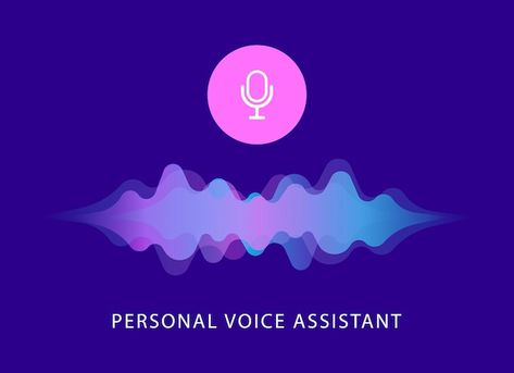 Personal voice assistant. voice recognit... | Premium Vector #Freepik #vector #voice-recognition #voice #voice-search #voice-assistant One Pager Design, Emotion Recognition, Voice Recognition, Voice Recorder, Personal Assistant, Smart Technology, Voice Assistant, Smart Technologies, Brand Experience