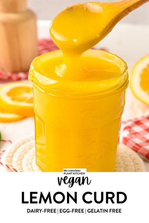 Vegan Lemon Curd Dairy Free Lemon Curd, Vegan English Muffins, Vegan Lemon Curd, Vegan Lemon Cake, Lemon Curd Cake, Healthy Vegan Diet, Lemon Pie Filling, Vegan Gluten Free Desserts, Vegan Whipped Cream