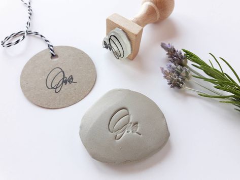 Pottery Stamps Signature, Logo Pottery, Custom Pottery, Pottery Stamps, Ceramic Creations, Pottery Stamp, Clay Stamps, Signature Stamp, Clay Ceramics