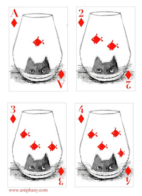 Custom Playing Cards, Playing Cards Art, Playing Cards Design, Playing Card Deck, Dog Cards, Cat Cards, Poker Cards, Gifts For My Sister, Cute Cards