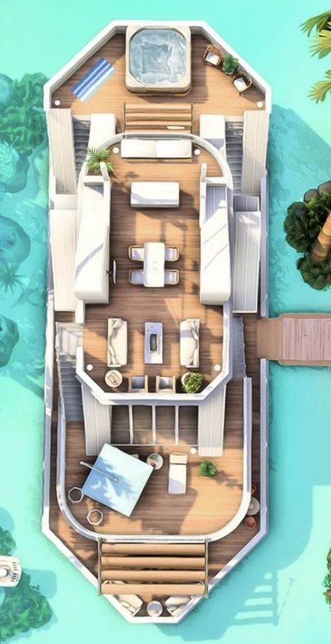 Sims 4 Lake House, Sims4 Lookbook, Sims Challenge, Sims Freeplay Houses, Sims 4 Cas Mods, Sims 4 House Plans, Sims 4 House Building, Sims 4 House Design, Casas The Sims 4