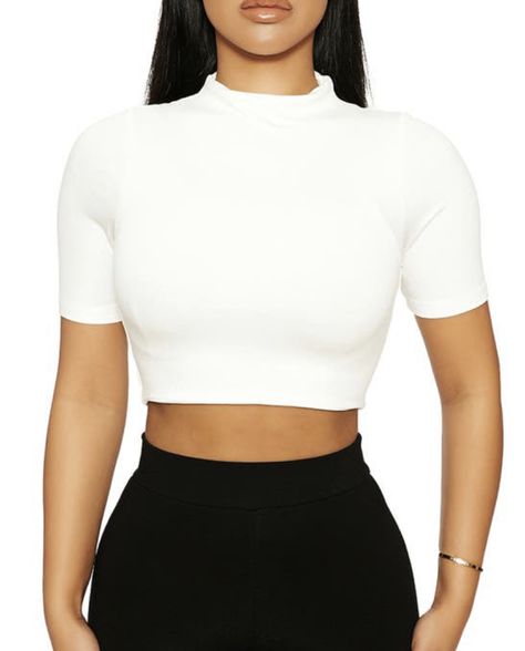 $28.00 Twist Front Crop Top, Stretchy Crop Tops, Mock Neck Crop Top, Scoop Neck Crop Top, Brown Crop Top, Turtle Neck Crop Top, Black Crop Top Tank, Black Cropped Tank, Denim Crop Top