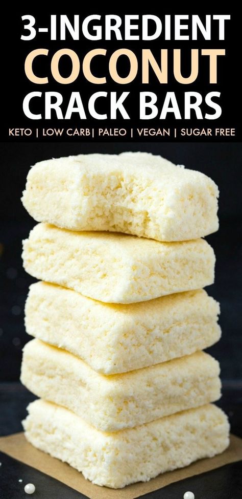 Low Carb Brownies, Ketogenic Desserts, Dessert Parfait, Desserts Keto, Coconut Candy, Postre Keto, Low Carb Snack, Dessert Aux Fruits, Vegan Sugar