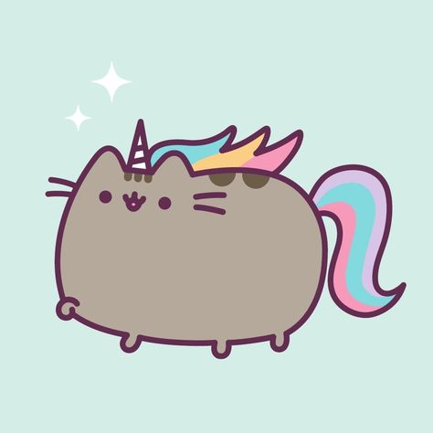 Pusheen Box on Instagram: “Happy #UnicornDay! 🦄” Pusheen Unicorn, Pusheen Stuff, Unicorn Day, Wallpaper Gatos, Cat Phone Wallpaper, Pusheen Cute, Pusheen Cat, Cat Phone, Unicorn Stickers