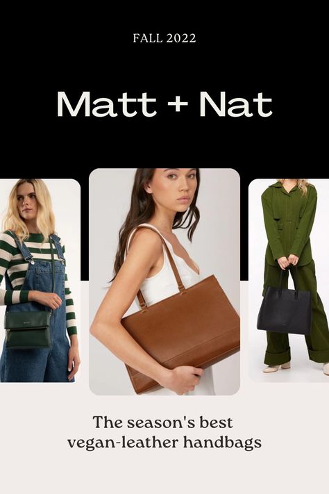 We love Matt and Nat for their timeless chic staples, and they've upped the ante this season with the addition of new styles and colour-ways to their beloved pieces. Something that'll make you picture yourself walking down the street while the leaves are falling around you, holding your favourite hot beverage. Plus, the interior linings of all Matt and Nat bags are made of 100% recycled water bottles. Look good and do good for the planet💛 Matt And Nat, Windshield Glass, Walking Down The Street, Everyday Backpack, Timeless Chic, Matt & Nat, Vintage Flats, Colour Ways, Cruelty Free Brands