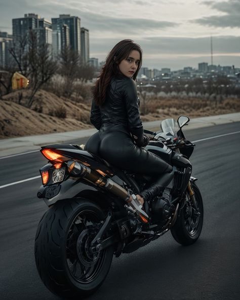 Women And Motorcycles, Back Of Motorcycle, Girl With Motorcycle, Women On Motorcycles, Girl On Motorcycle, Girls Motorcycle, Motor Girl, Girl Riders, Motorbikes Women