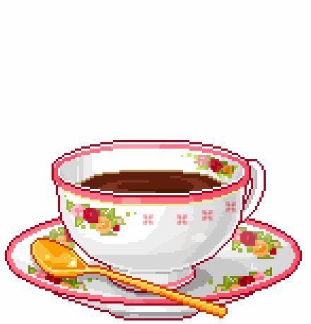 Tea Gif, Coffee Icon, Coffee Gif, Pixel Animation, Icon Gif, Pix Art, Pixel Art Design, Kawaii Food, Aesthetic Gif