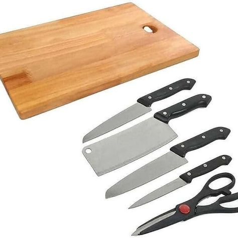 Item Name: Wooden Chopping Board With Knife Set And Scissor, Stainless Steel Kitchen Knife Knives Set With Knife Scissor(6 Piece ) Price: ₹399 To place your order please comment "Chopping board" or send this post in my DM Feel free to contact us if you need any help with ordering online. Thank you Martonix Kitchen Chopping Board, Stainless Kitchen, Chopping Board Set, Wooden Chopping Boards, Accessories For Home, Kitchen Needs, Kitchen Ware, Knife Set Kitchen, Straight Edges