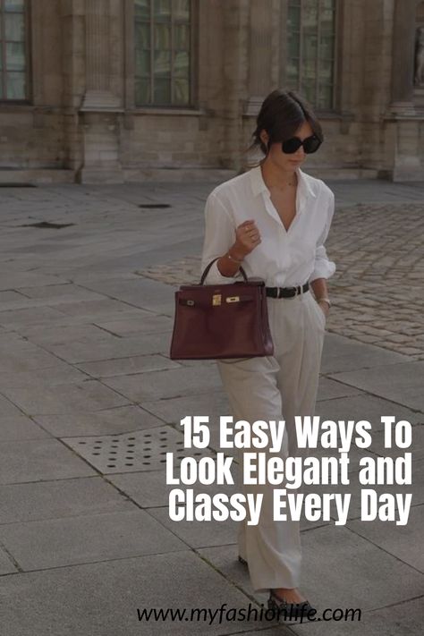 How to look elegant and classy What Is Classic Style, Quiet Luxury Outfit Ideas, Classy Attire For Women, Soft Luxury Outfits, Timeless And Classy Outfits, Classy Comfortable Outfits For Women, Classic Styles For Women, Classic Personal Style, Classic Timeless Outfits For Women