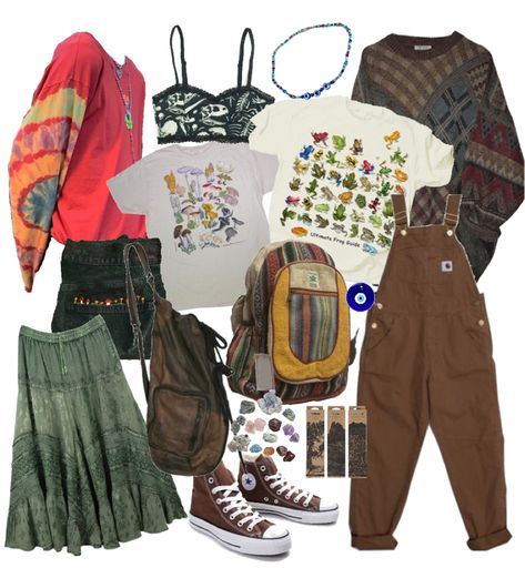 Spiritual Grunge Aesthetic, Cottagecore Boy Outfit, Hippie Boy, Soft Cottagecore, Skirt Grunge, Brown Converse, Fairycore Dark, Cottagecore Outfit, Cottagecore Mushroom