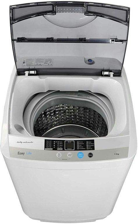 ZENSTYLE Full-Automatic Mini Multifunctional Washing Machine Portable Compact Design 10 LB Top Load Laundry Washer/Spinner w/Drain Pump, 5.74 FT Power Cord, 6.57 FT Inlet Hose  by ZenStyle Best Washer Dryer, Twin Tub, Automatic Washing Machine, Portable Washer, Portable Washing Machine, Mini Washing Machine, Washer Machine, Liquid Laundry Detergent, Washing Laundry