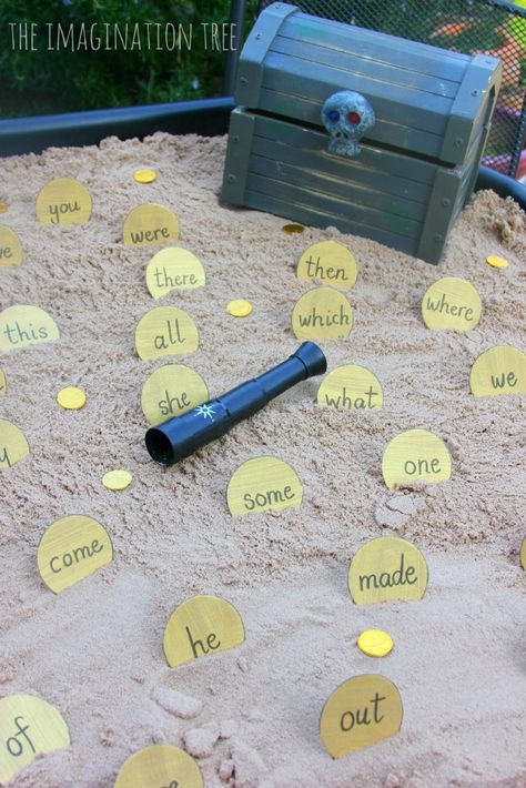 Pirate Classroom, Sight Word Activity, Talk Like A Pirate Day, Pirate Activities, Talk Like A Pirate, Imagination Tree, Tricky Words, Literacy Games, Pirate Day