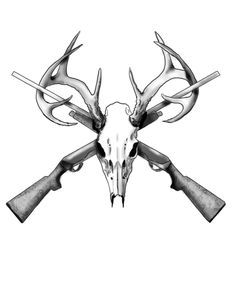 deer%20skull%20drawing Deer Skull Drawing, Deer Hunting Tattoos, Deer Skull Tattoo, Deer Skull Tattoos, Deer Tattoo Designs, Deer Coloring Pages, Bow Tattoo Designs, Hunter Tattoo, Deer Heads