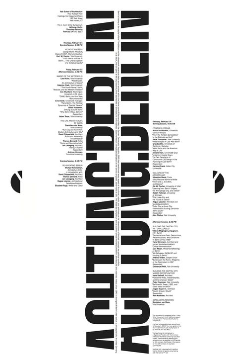 Typographic Calendar, Typeface Poster, Poster Grafico, Typographic Poster Design, Inspiration Typographie, Mises En Page Design Graphique, Poster Design Layout, 타이포그래피 포스터 디자인, School Of Architecture