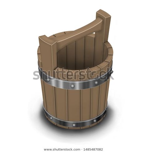 Find Vintage Wooden Bucket Isolated On White stock images in HD and millions of other royalty-free stock photos, illustrations and vectors in the Shutterstock collection.  Thousands of new, high-quality pictures added every day. Wooden Bucket, White Stock, Fun Art, Quality Pictures, Image Illustration, Stock Illustration, Cool Art, Royalty Free Stock Photos, Every Day