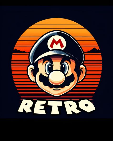 Old School, New Cool Channel the nostalgia of classic gaming with our awesome retro Mario tees! Featuring your favorite plumber in all his 8-bit glory, these shirts are sure to bring back memories of conquering Goombas and rescuing Princess Peach. So grab your controller, fire up your NES, and rep your love for all things retro with one of our awesome Mario tees! #mario #supermario #marioforever #nintendo #gaming #retro #tshirtdesign #tshirt #tshirtprinting #tshirtfashion #tshirtstore Retro Mario, 8 Bit, Bring Back, Princess Peach, Old School, Tshirt Print, Nintendo, Mario, Shirt Designs