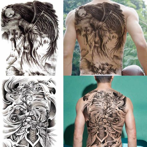 Big Large Full Back Chest Tattoo large tattoo stickers fish wolf Tiger Dragon waterproof temporary flash tattoos cool men women| | - AliExpress Large Temporary Tattoos, Wedding Nail Art Design, Realistic Temporary Tattoos, Tattoos Men, Big Dragon, Mens Shoulder Tattoo, Arm Art, Gel Polish Manicure, Gel Polish Nail Art