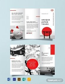 Flyer Design Inspiration Japan Travel Brochure, Travel Brochure Design, Brochure Design Layouts, Magazine Layout Inspiration, 잡지 레이아웃, Brochure Design Layout, Travel Brochure Template, Free Brochure, Pamphlet Design