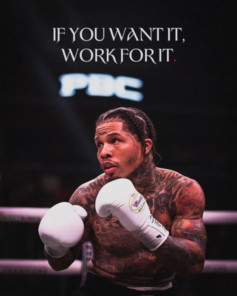 There is no orher way than hard work.😶 Gervonta Davis Poster, Boxe Wallpaper, Boxing Motivation Quotes, Men Mentality, Gervonta Davis Wallpaper, Ufc Quotes, Ufc Aesthetic, Boxing Aesthetic, Tank Davis