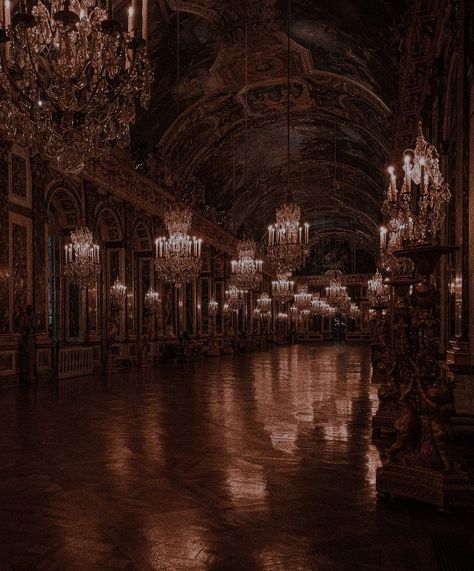 Dark Ballroom Aesthetic, Dark Academia Ballroom, Ballroom Aesthetic Dark, Ball Room Aesthetic, Dark Ballroom, Gothic Ballroom, Fantasy Ballroom, Castle Ballroom, Victorian Ballroom