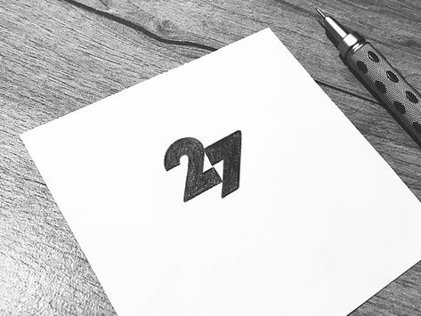 27⚡️ negative space lighting bolt thunder 7 2 number monogram symbol mark logo 27 Design Number, 27 Number Design, Number 27 Design, Number 8 Tattoo Design, 27 Tattoo Number Design, 27 Tattoo Number, 27 Wallpaper Number, 6 Tattoo Number Design, Chaotic Personality