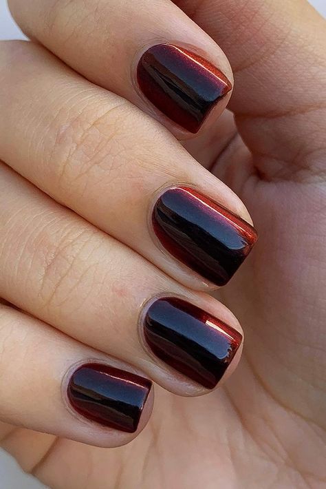 Cirque Colors Neo - Black-Red-Orange Multichrome Nail Polish - 0.37 Fl Oz (11 mL) - Vegan &amp; Cruelty-Free Cirque Colors, Black Nail Polish, White Glitter, Nails Inspiration, Hair And Nails, Beauty And Personal Care, Manicure, Nail Designs, Nail Polish