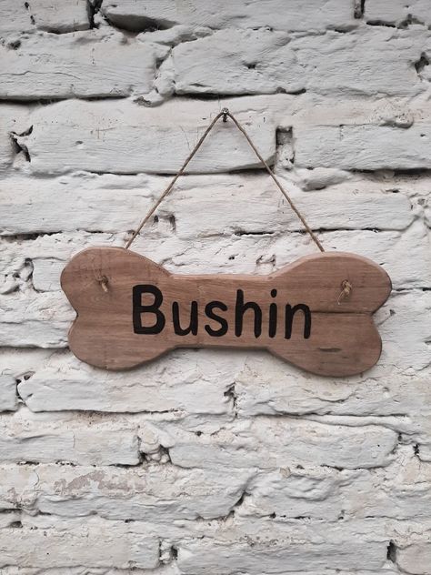 Dog Kennel Name Signs Diy, Dog House Name Plate, Dog Name Plates Signs, Novelty Sign, Home Decor