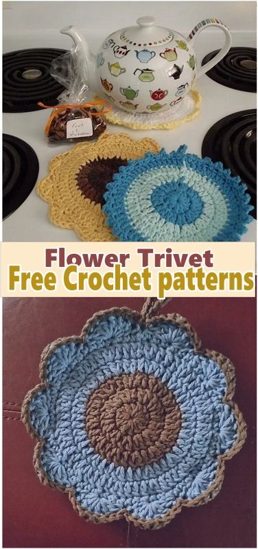 Granny Square Pot Holder Free Pattern, Crochet Hot Mats Free Pattern, Crochet Trivet Free Pattern Easy, Crochet Round Potholders Free Patterns, Crochet Trivets Hot Pads Free Pattern, Crochet Trivet Free Pattern Hot Pads, Free Crochet Hot Pad Patterns, Crochet Round Trivet Free Pattern, Crocheted Trivets Hot Pads