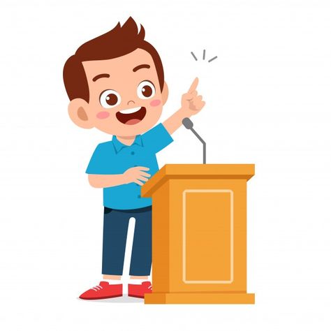 Feliz niño chico lindo discurso en el po... | Premium Vector #Freepik #vector #mujer #hombre #chica #caracter Jolly Phonics Activities, Giving A Speech, Kids Cartoon Characters, School Illustration, Books Library, Best Speeches, Kids Memories, Jolly Phonics, Kids Talking