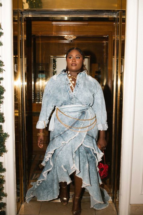 Danielle Brooks Wedding Dress, Danielle Brooks, Hollywood Event, High Low Skirt, Feminine Art, Black Actors, Feminine Energy, In Hollywood, Plus Size Fashion