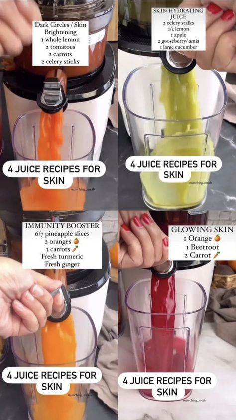 Makanan Rendah Kalori, Fresh Juice Recipes, Healthy Juicer Recipes, Resep Smoothie, Healthy Juice Drinks, Juice Cleanse Recipes, Easy Healthy Smoothies, Wellness Shots, Resep Diet