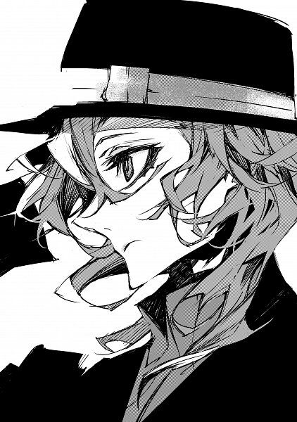 Chuuya Nakahara, Bungou Stray Dogs, On Twitter, Dogs, Twitter, Anime, White, Black