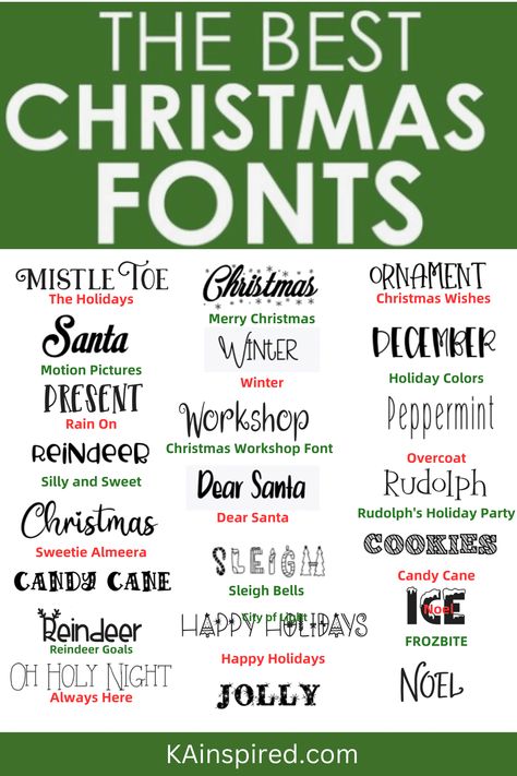 CRICUT CHRISTMAS FONTS Cricut Writing Projects, Circuit Christmas Projects, Cricut Diy Christmas Gifts, Cricut Free Fonts, Free Cricut Fonts, Fonts For Christmas, Christmas Letters Cricut, Cricut Svg Free, Cricut Christmas Fonts